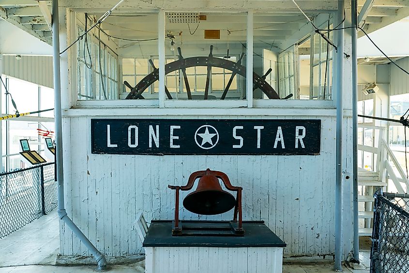 Lone Star Steam Paddle Boat. Buffalo Bill Museum. Le Claire, Iowa.