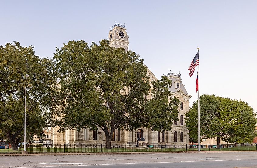 The Hill County Courthouse