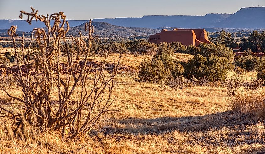 Pecos National Historic Park off Interstate 25 near Santa Fe.