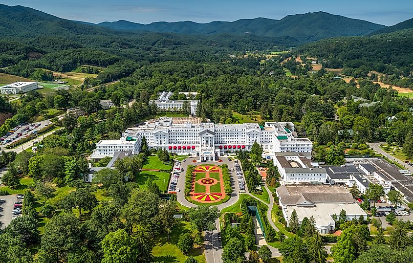 Greenbrier Resort, White Sulphur Springs, West Virginia.