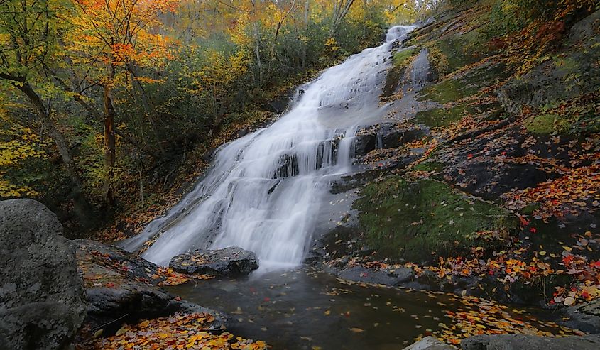 Crabtree Falls in Autumn