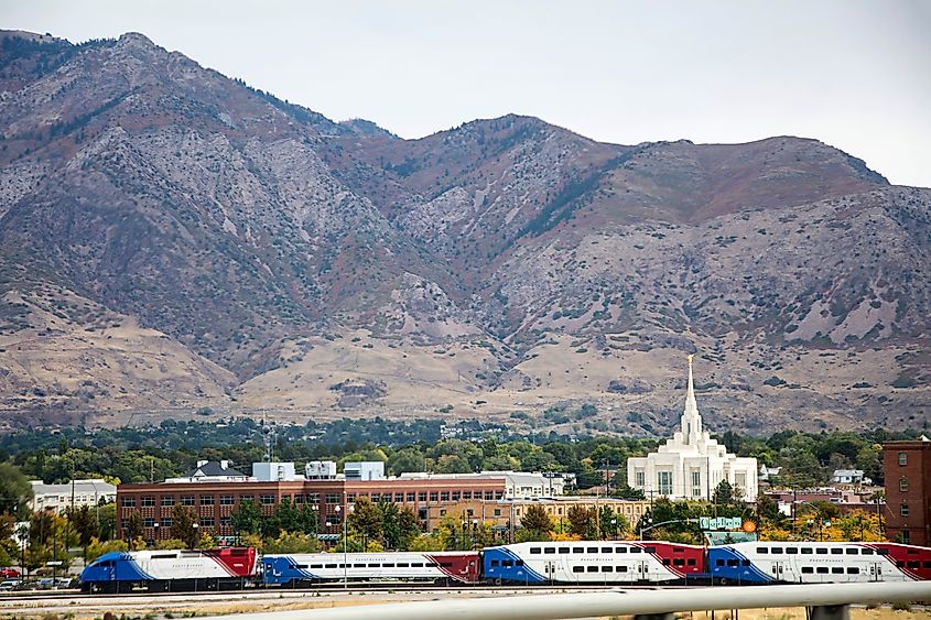 Ogden Mormon Temple in Cedar City, Utah