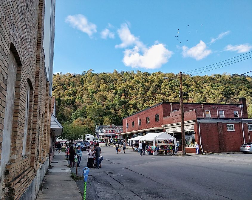 Apple Butter Festival in Berkeley Springs, West Virginia.