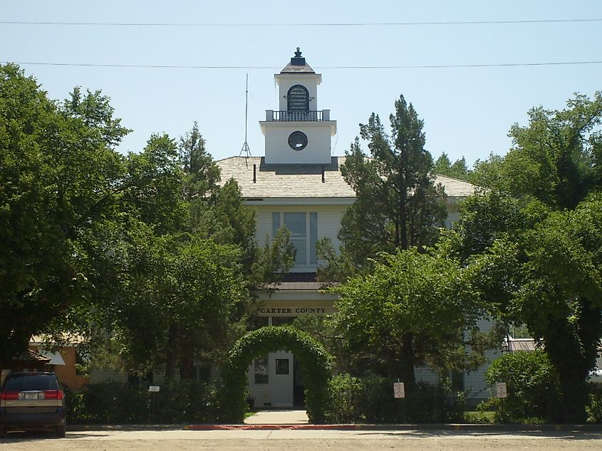 Carter County Courthouse in Ekalaka, Montana