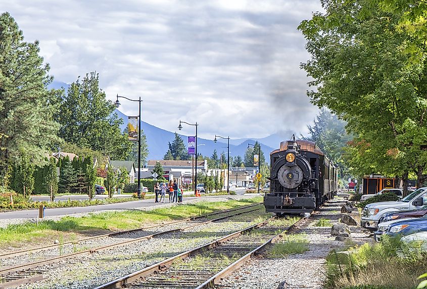 Northwest Railway Museum station in Snoqualmie, WA.