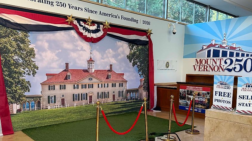 Washington's Mount Vernon Display Photo by Bryan Dearsley