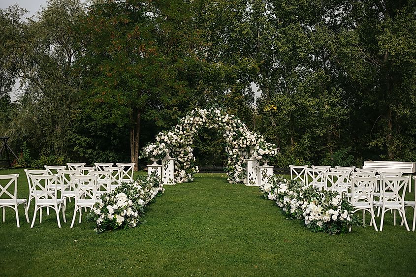 Wedding ceremony outdoor