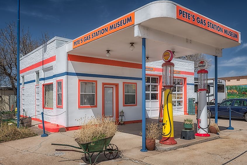 Pete's Route Gas Station Museum in Williams, AZ