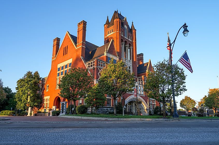 The Bardstown Welcome Center in Kentucky.