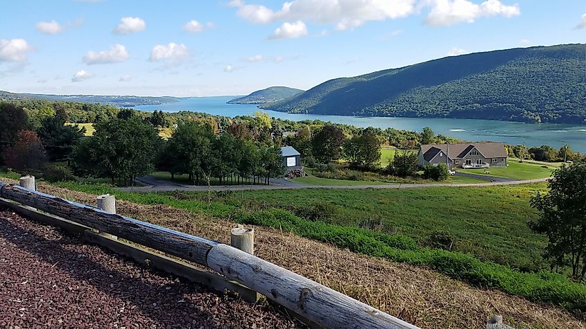 Canandaigua Lake, located in the Finger Lakes region of New York State