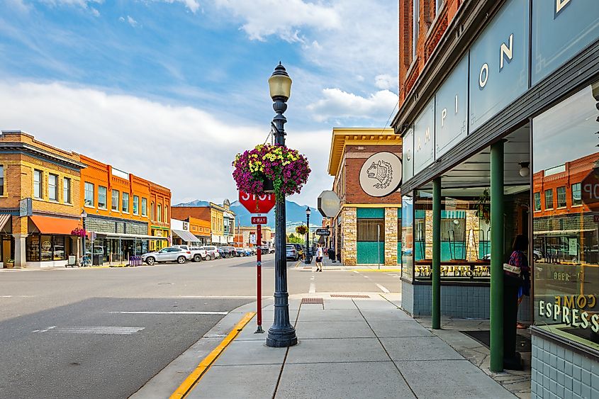 Downtown Livingston, Montana. Image credit: Kirk Fisher / Shutterstock.com