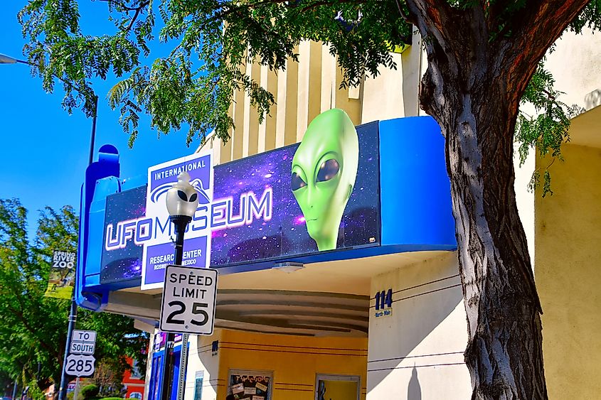 International UFO Museum and Research Center, Roswell, New Mexico.