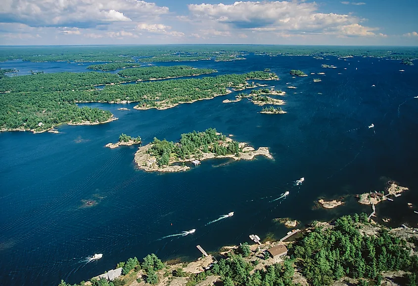 Georgian Bay (Lake Huron) in Ontario.
