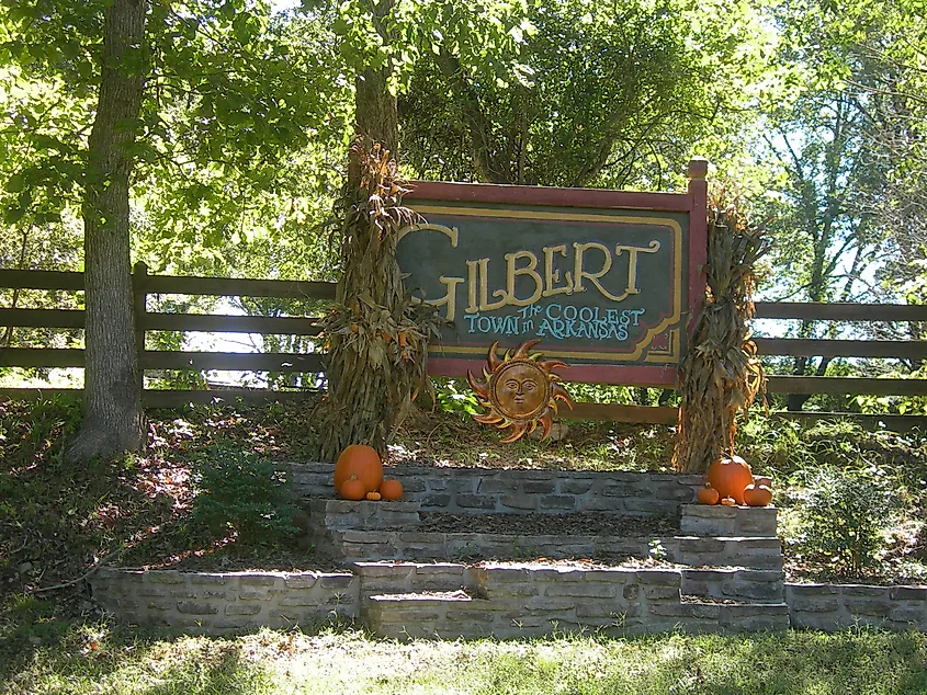 Welcome to Gilbert, Arkansas
