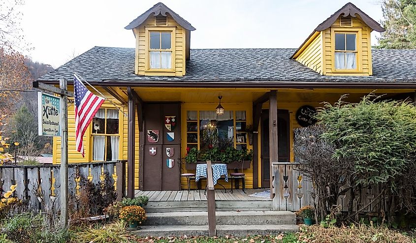 Swiss Restaurant in tiny Helvetia, West Virginia.