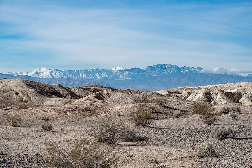 Tule Springs Fossil Beds National Monument in Clark County, Nevada.