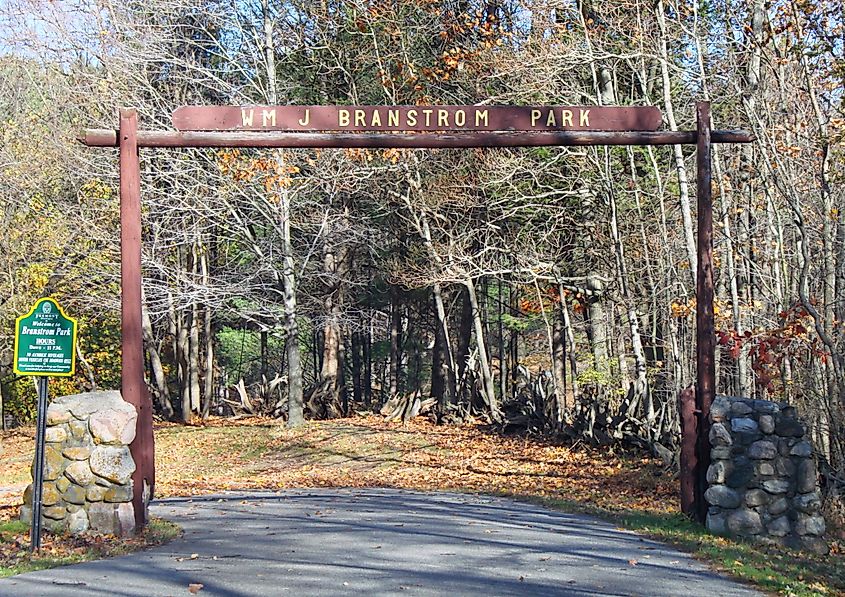 Branstrom Park in Fremont, Michigan.