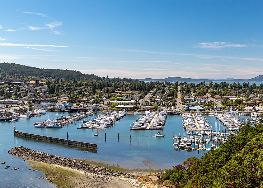 Waterfront from Cape Sante Park.