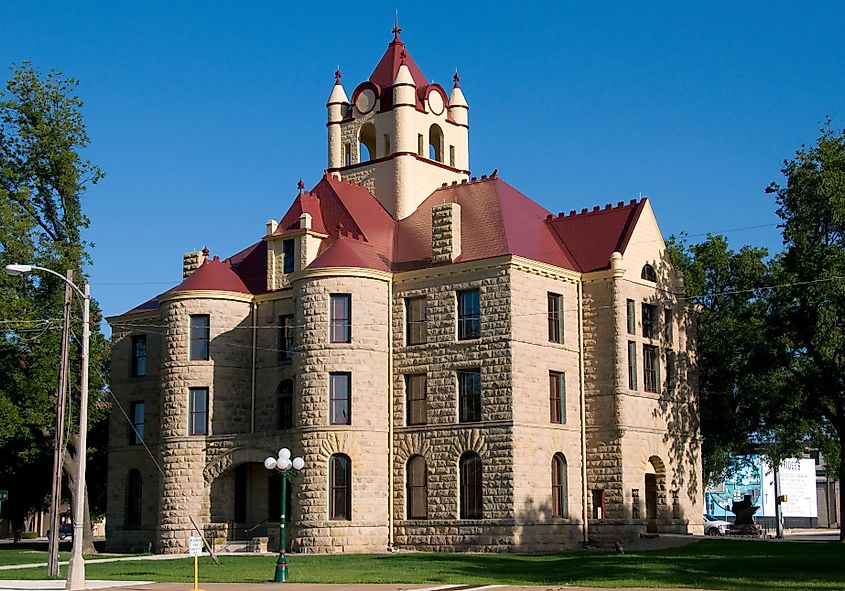 McCulloch County Courthouse on an early morning.
