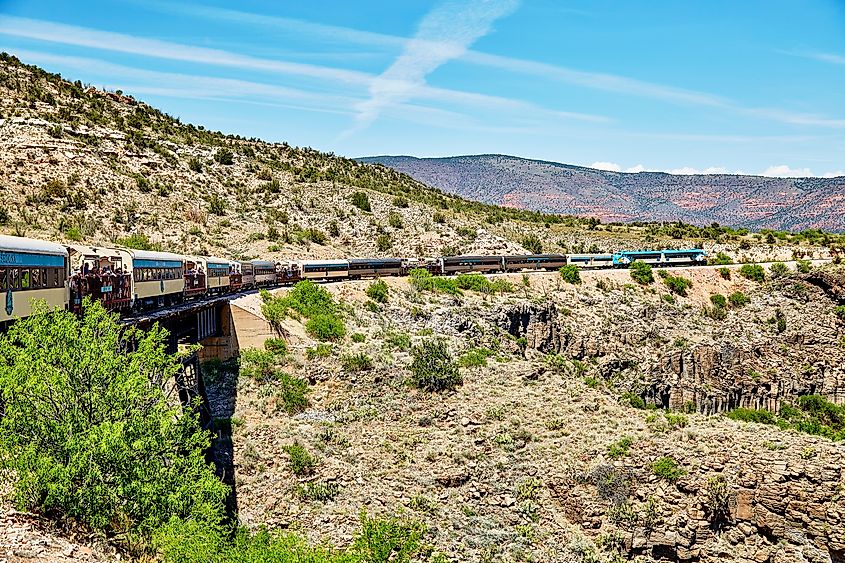 Verde Canyon Railroad in Clarkdale, Arizona