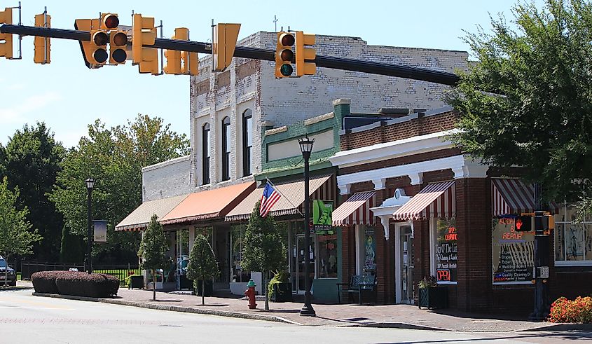 Historic Downtown Mount Holly, North Carolina