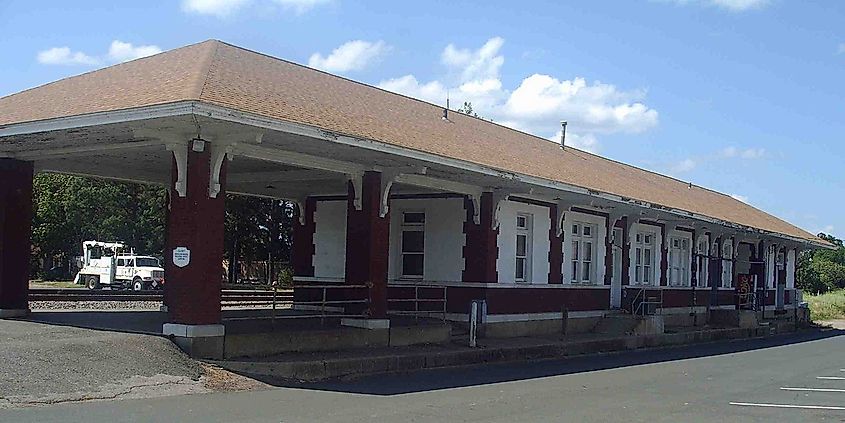 Gurdon Railroad Depot, Gurdon, Arkansas.