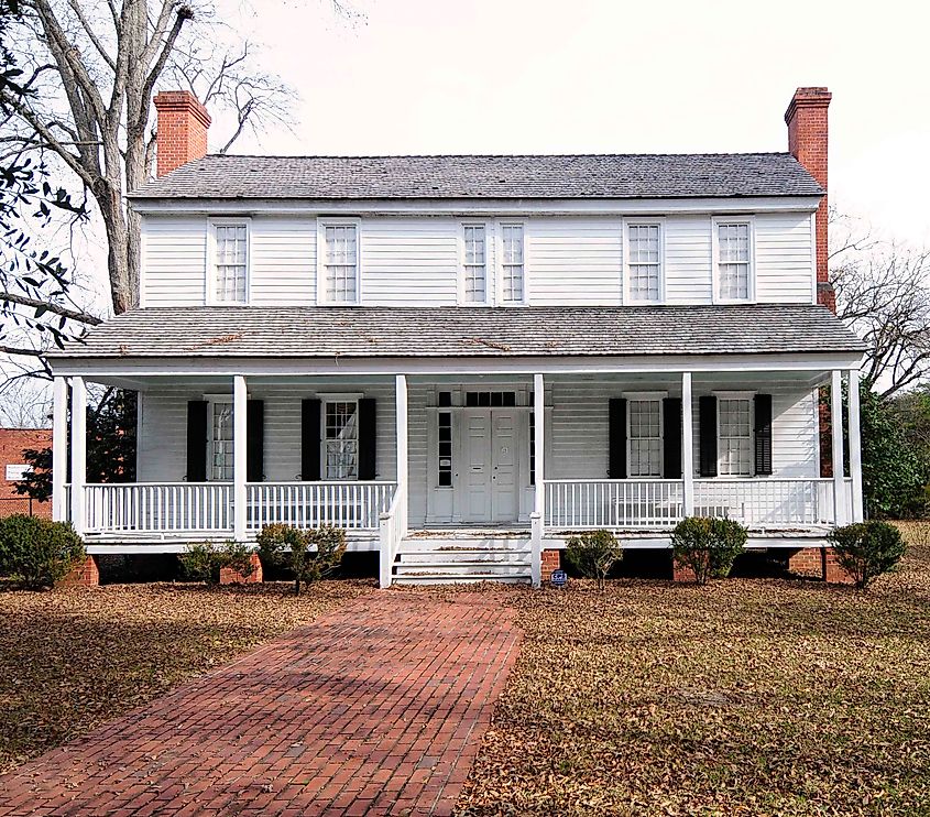 Jennings Brown House in Bennetsville, South Carolina.