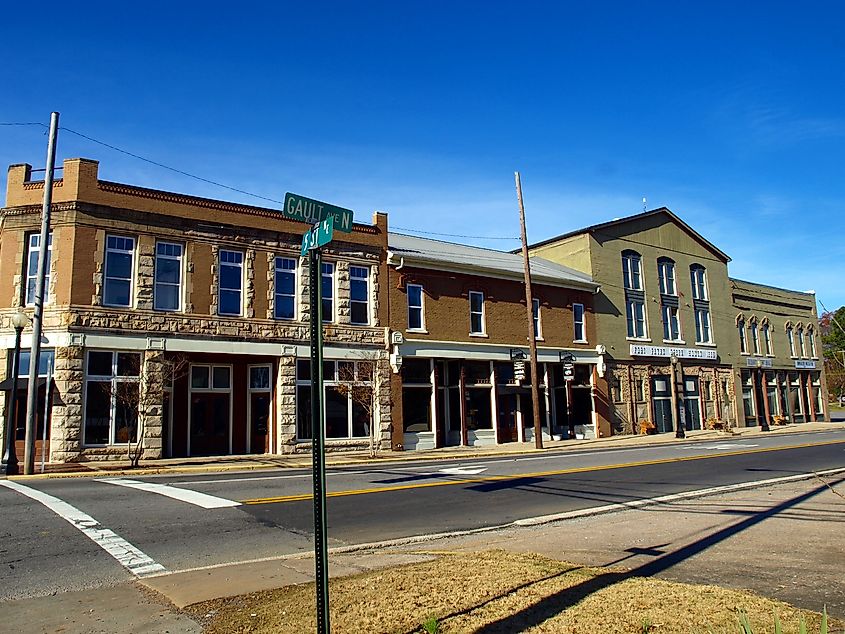 Gault Avenue in the Fort Payne Boom Town Historic District,