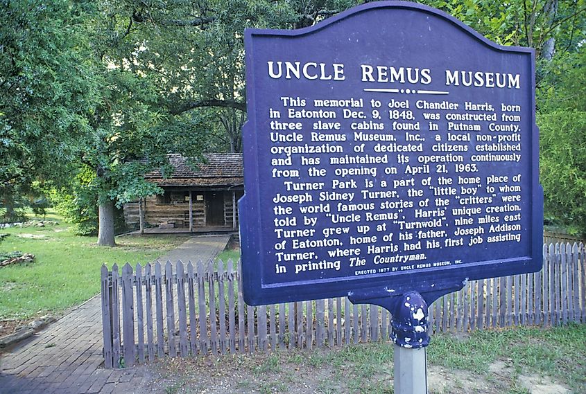 Uncle Remus Museum in Eatonton.