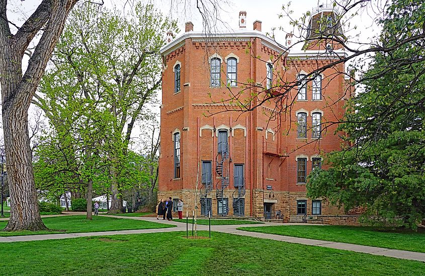 The Old Main building at the University of Colorado campus