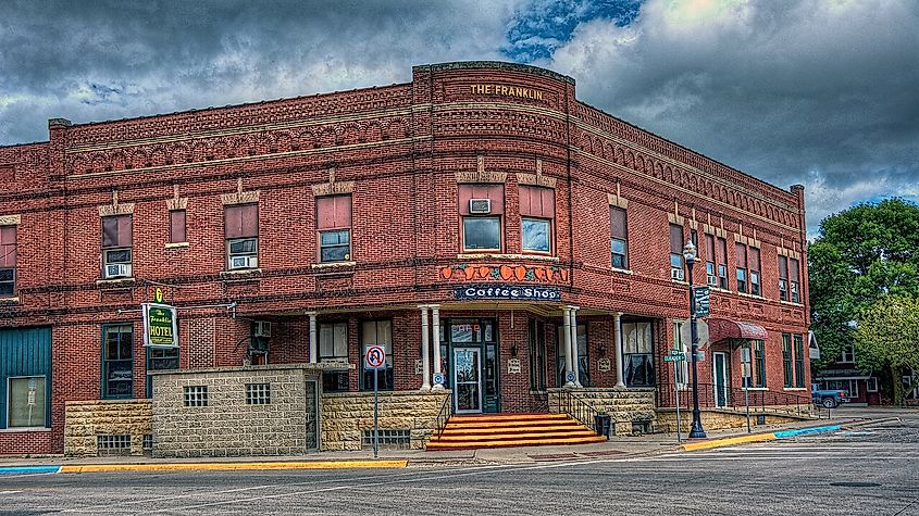 Franklin Hotel, 102 Elkader St. Strawberry Point, Iowa.