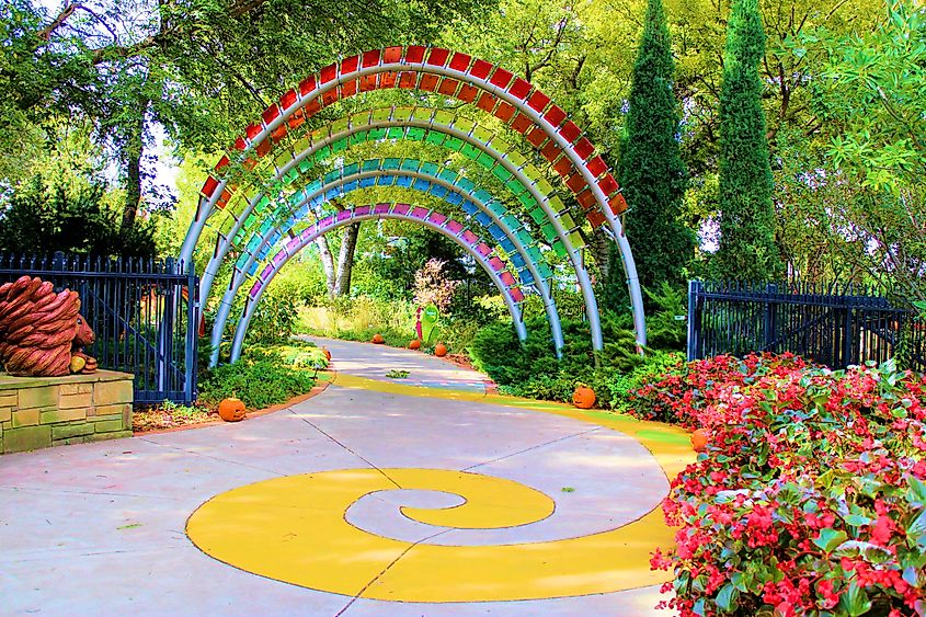 Botanica Gardens in Wichita, Kansas