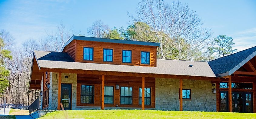 A Berea College building in Berea, Kentucky.