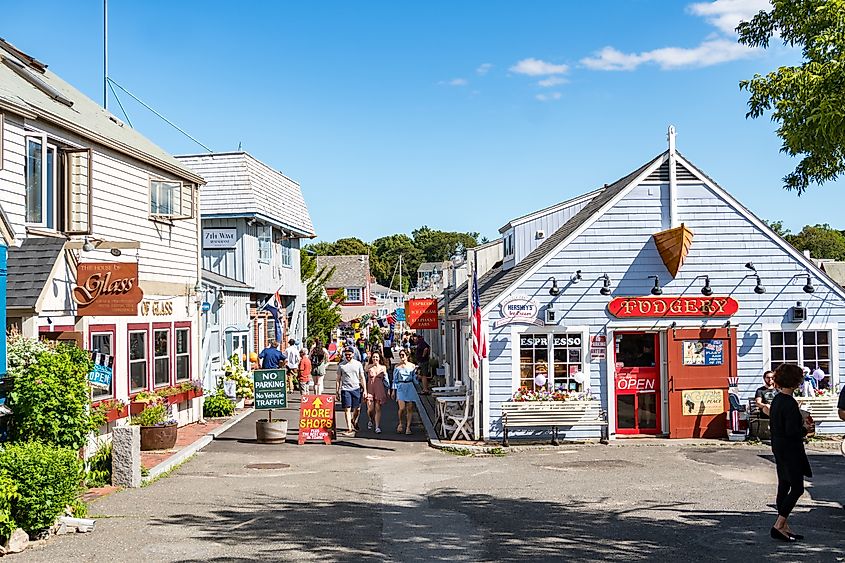 Tuna Wharf in Rockport, Massachusetts.