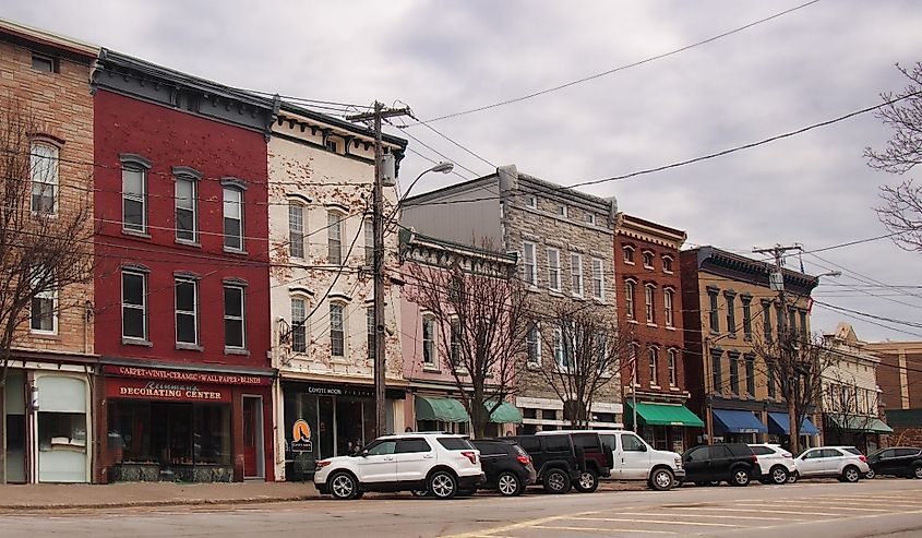 Downtown Clayton, New York.