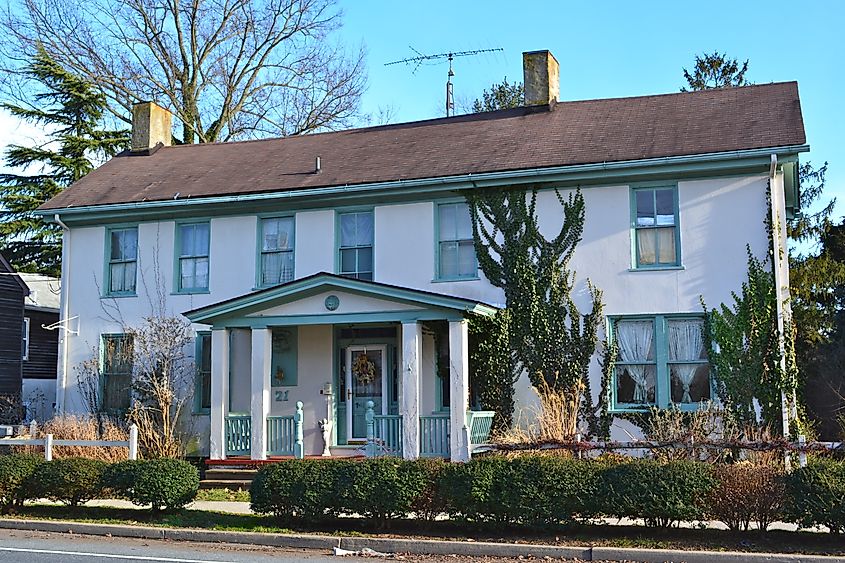 House in Camden Historic District in Camden, Delaware