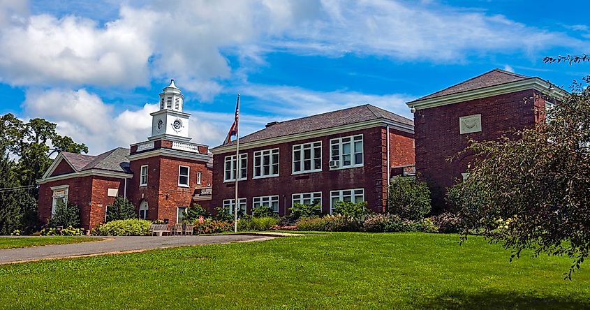 Town Hall in Amenia, New York.