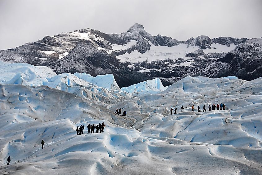 Perito Merino Glacier near El Calafate, Argentina