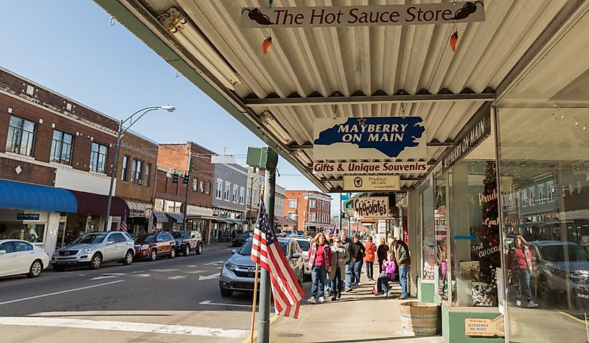 Main Street, Mount Airy, North Carolina