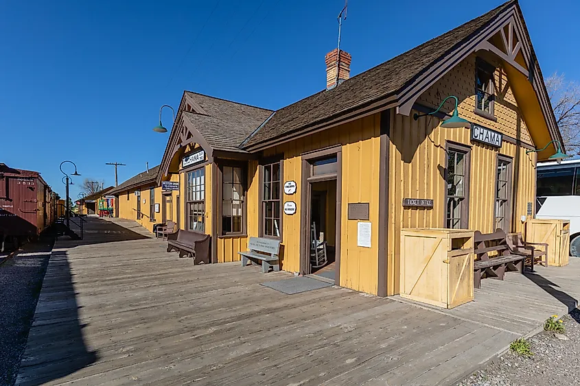 Cumbres & Toltec Railroad in Chama, New Mexico