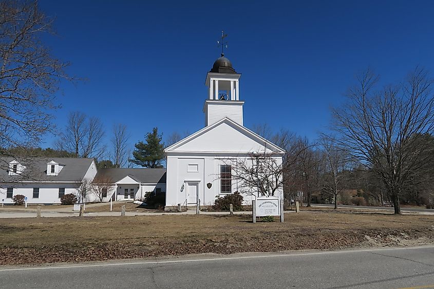 First Congregational Church in North Yarmouth, Maine