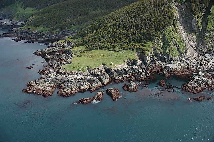 Lower Cook Inlet, Kenai Peninsula.
