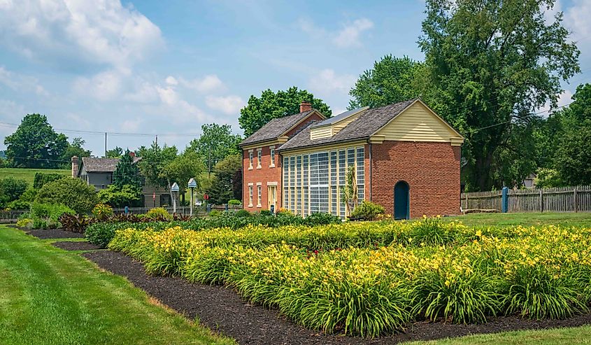 The Historic Zoar Village in Zoar, Ohio.