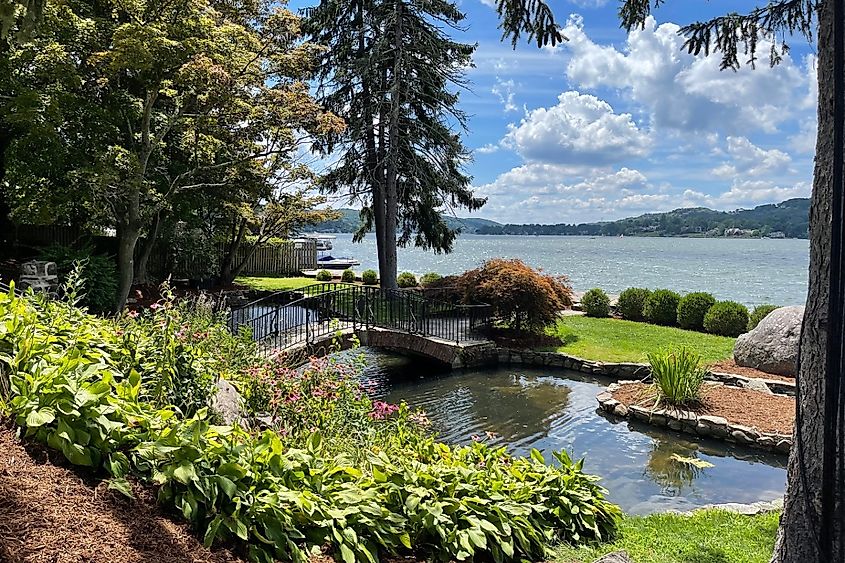 Lake Mohawk, Sparta, New Jersey, in early August