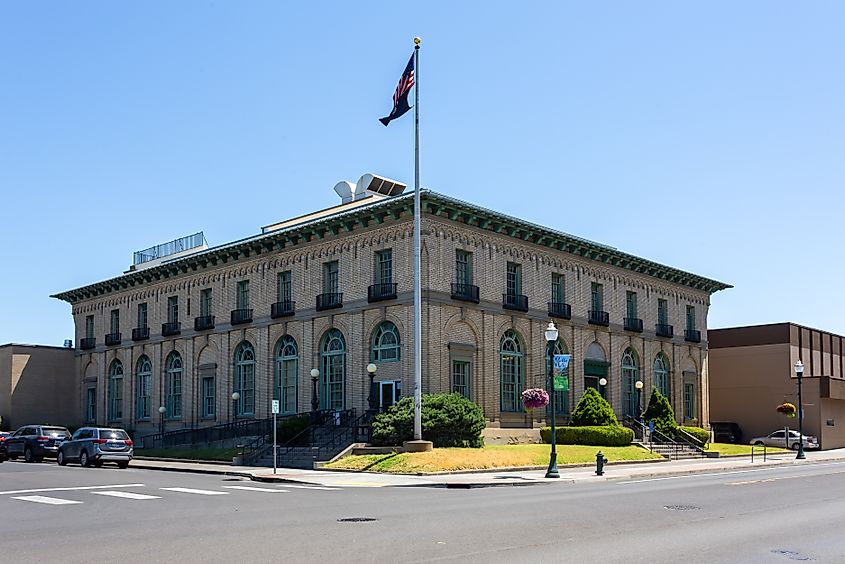 United States Post Office and Court House building in downtown Walla Walla, Washington. Editorial credit: Victoria Ditkovsky / Shutterstock.com