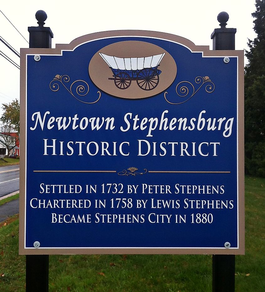 Stephens City, Virginia. In Wikipedia. https://en.wikipedia.org/wiki/Stephens_City,_Virginia By AgnosticPreachersKid - Own work, CC BY-SA 4.0, https://commons.wikimedia.org/w/index.php?curid=36480067