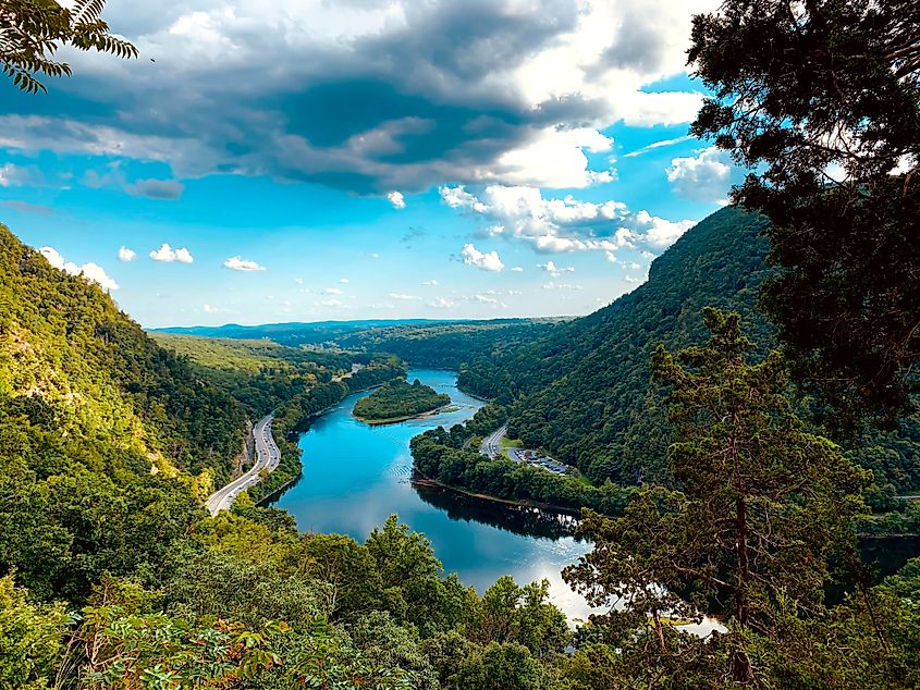 Delaware Water Gap National Recreation Area in Pennsylvania.