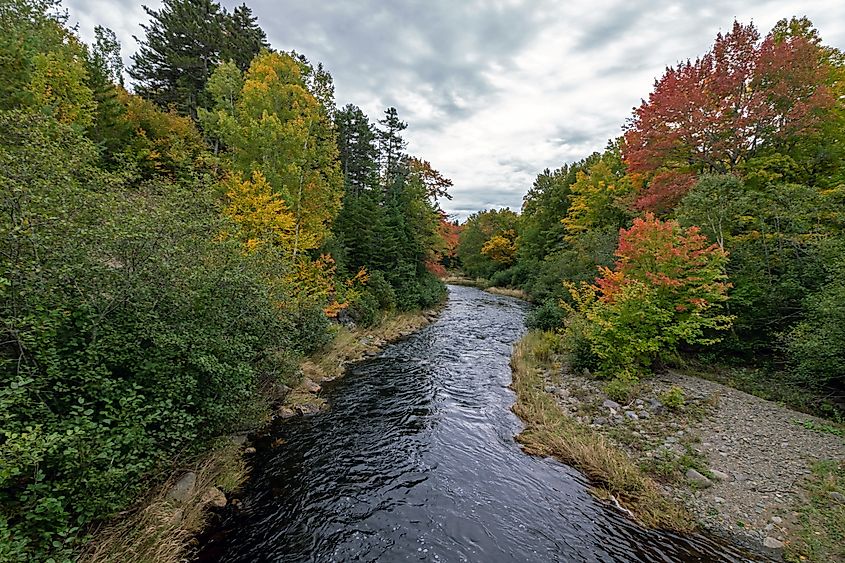 Gulf Hagas in the northen Maine Woods.