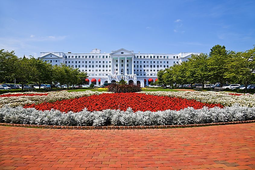 The Greenbrier Resort in White Sulphur Springs, West Virginia