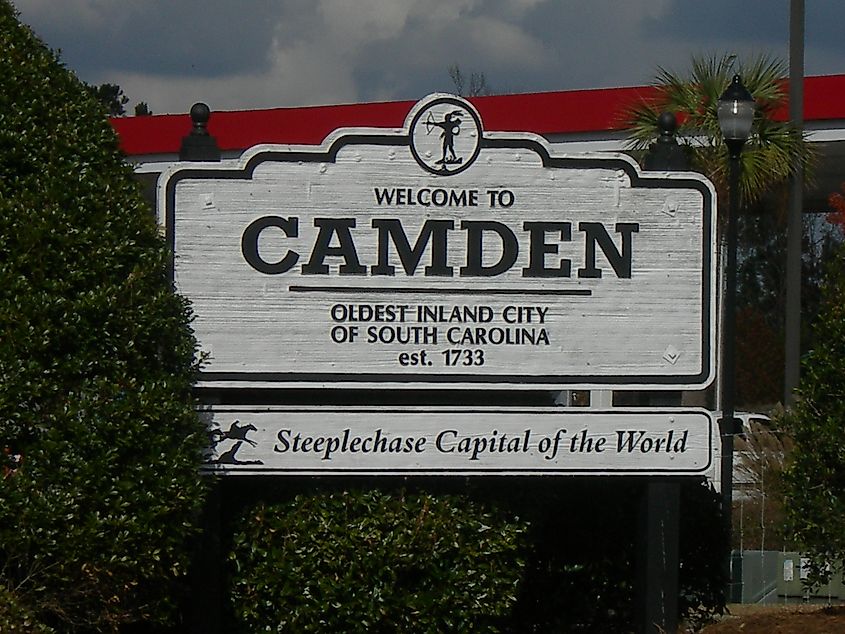Camden, South Carolina, is the world's Steeplechase Capital.